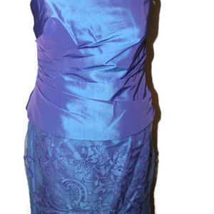 Montage by Mon Cheri Dresses - Montage Size 12 Blue Formal Dress Montage by Mon Cheri Dresses - Montage Size 12 Blue Formal Dress